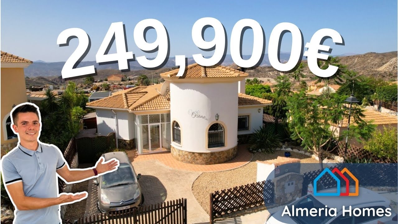 SOLD! Spanish property in Almeria | 3 bedroom villa for sale in Partaloa | Villa Felix - AH13834