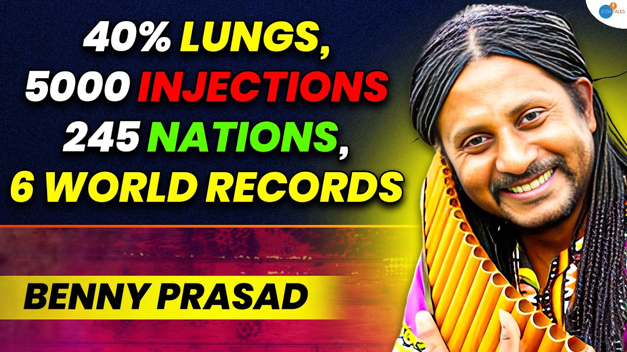 The Man Who Travelled The World For Music 🎸🌐 | Benny Prasad | Josh Talks