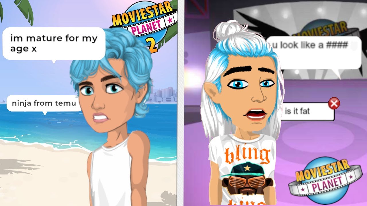 Что травмирует больше: MovieStarPlanet 1 или MovieStarPlanet 2