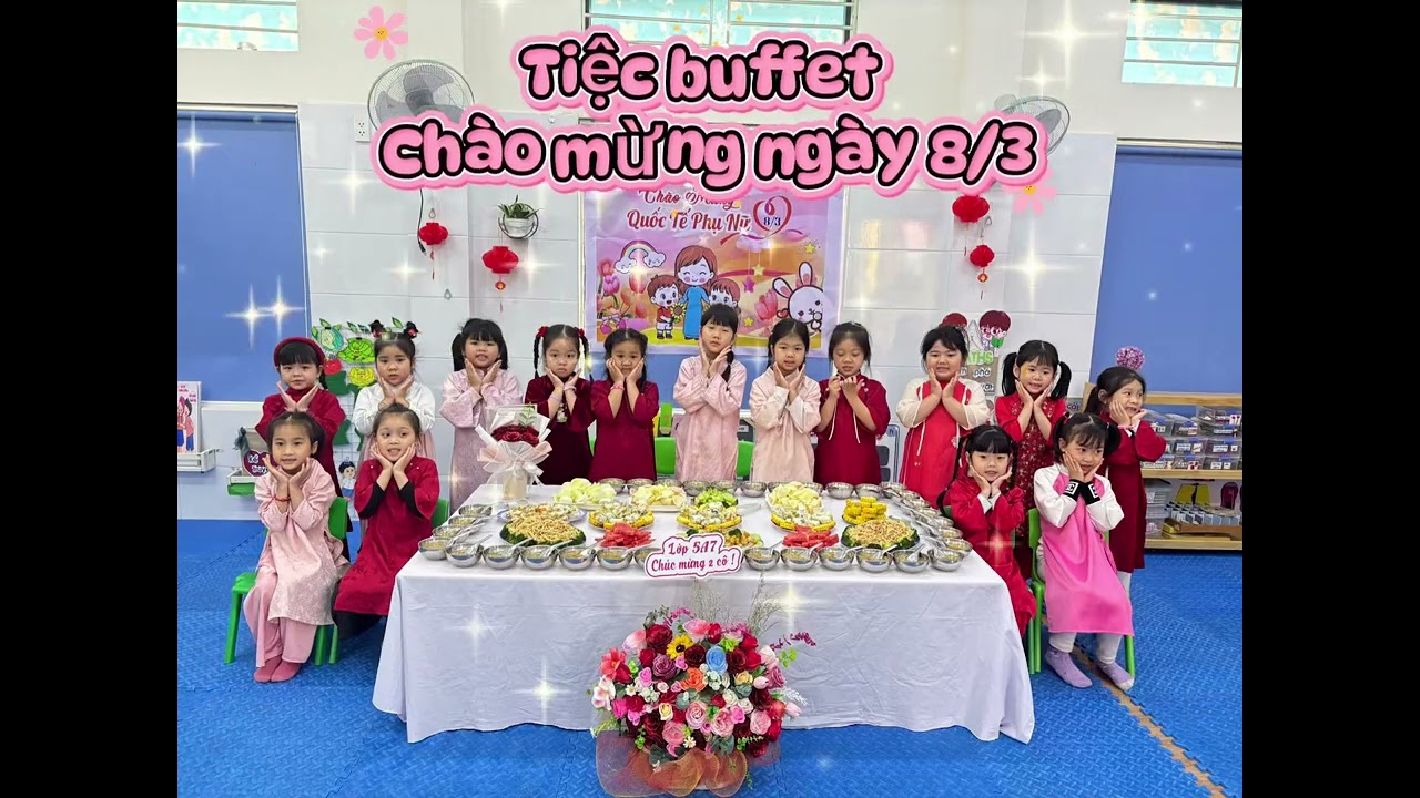 Tiệc buffet của lớp 5A7