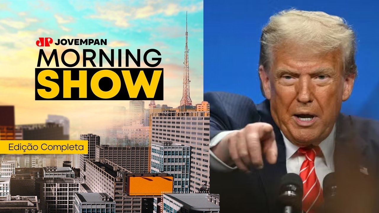 TRUMP VOLTA A AMEA&Ccedil;AR O IR&Atilde; | MORNING SHOW - 07/04/2026