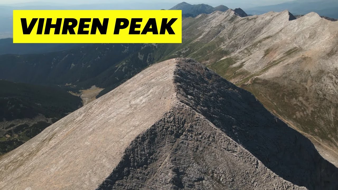 Hiking to the Top of the Great Marble Pyramid | Vihren Peak in Pirin Mountains | Bulgaria | 4K