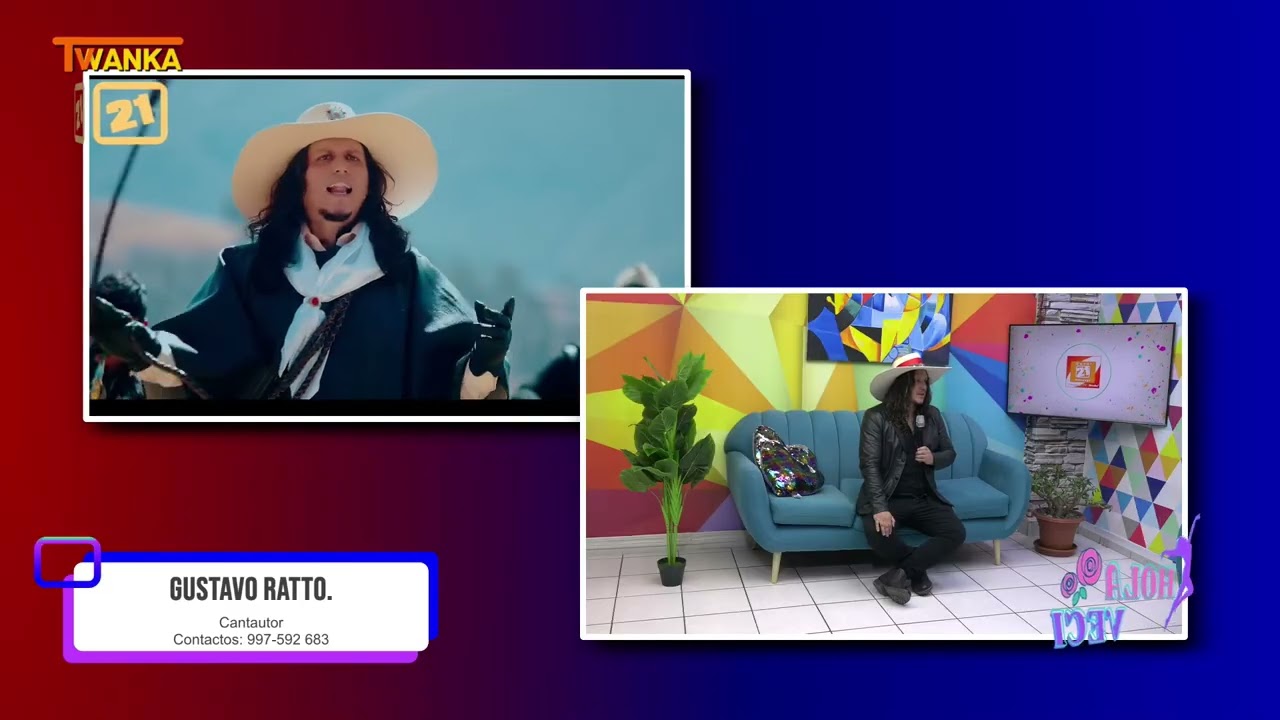 Gustavo Ratto y su música en Hola Veci