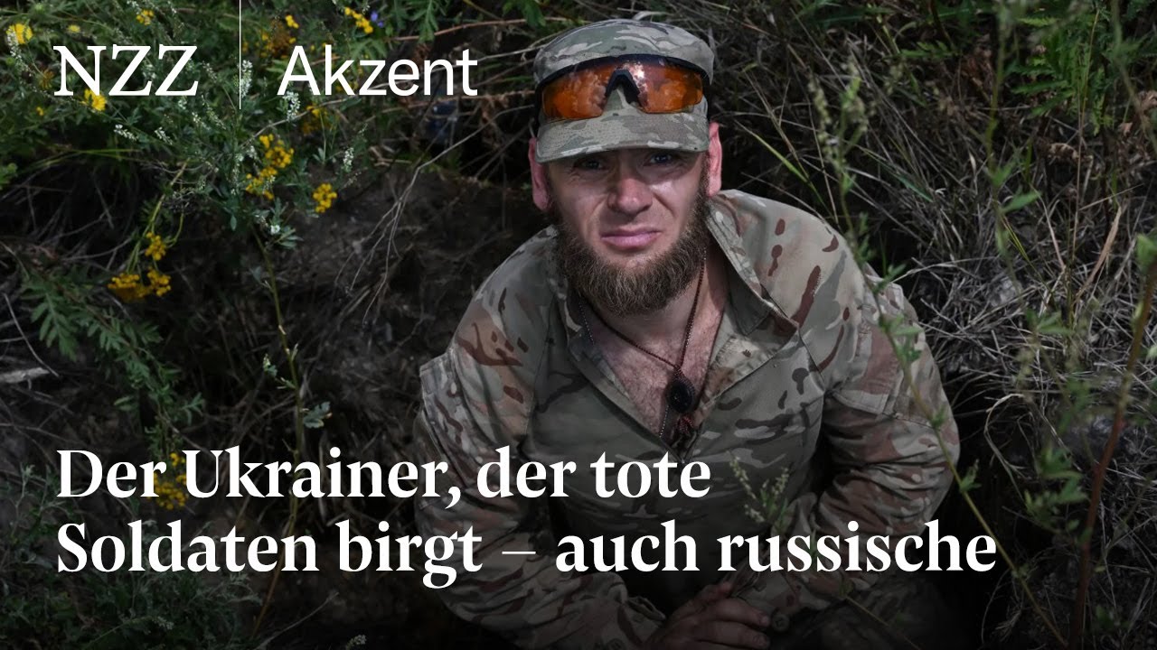 Der Ukrainer, der tote Soldaten birgt - auch russische | NZZ Akzent
