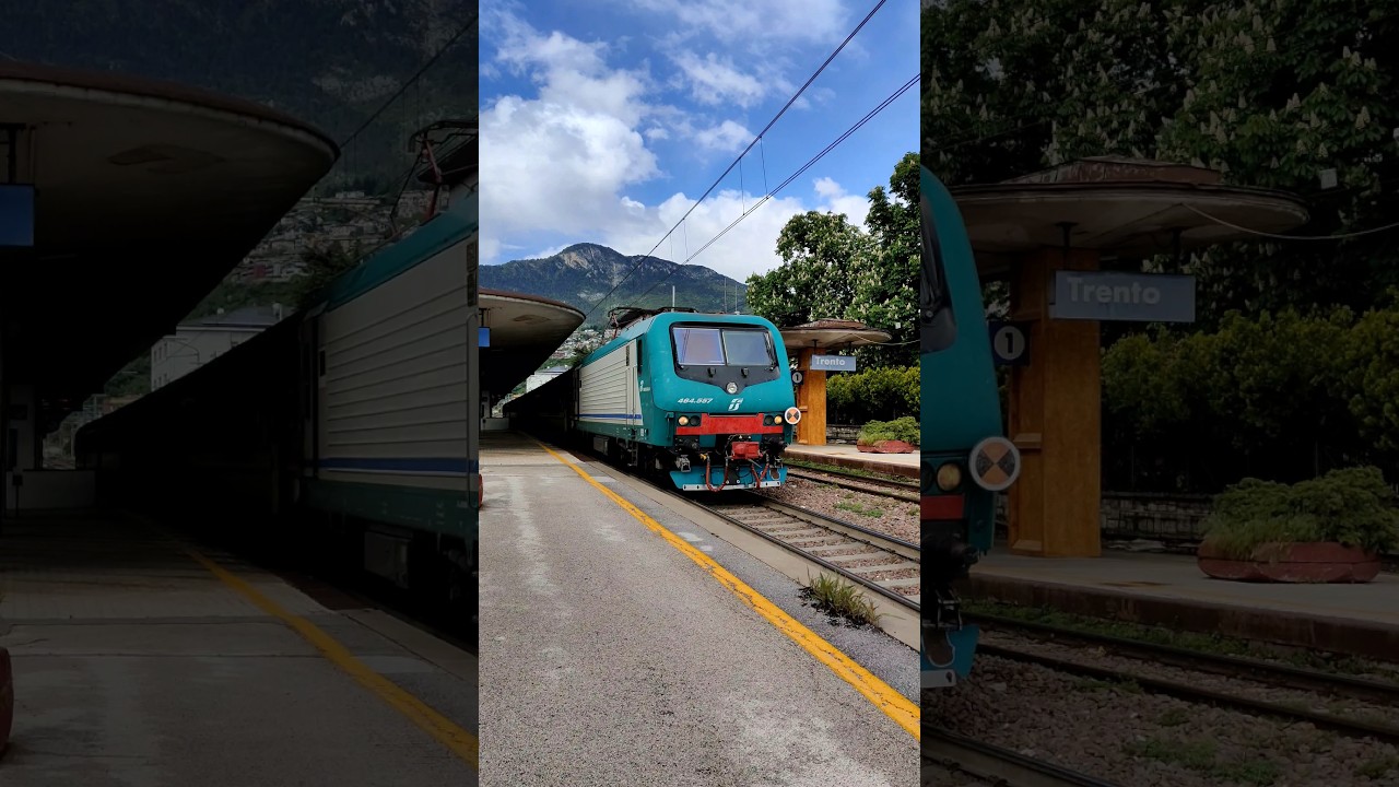Una delle ultimissime 464 in livrea xmpr sulla linea del Brennero!