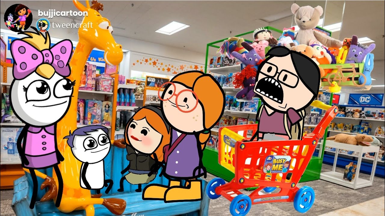 super market ல் சூப்பரான ஷாப்பிங்🛒🛍️@bujjicartoon /#kanyakumarislangvideos/#poomari/#tweencraft