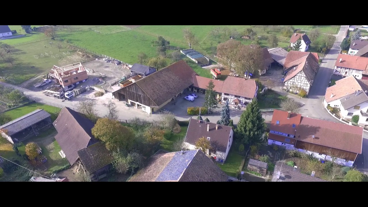 Knoeringue un village alsacien .  (r&eacute;gion sundgau)