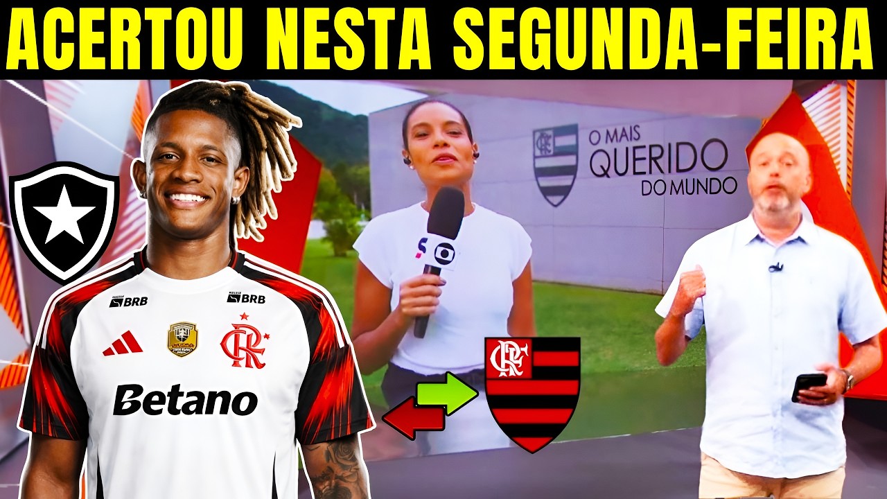 🚨GLOBO ESPORTE FLAMENGO HOJE❗SEGUNDA-FEIRA❗PARA TUDO NAÇÃO DIRETORIA CONFIRMOU❗NOTÍCIAS DO FLAMENGO