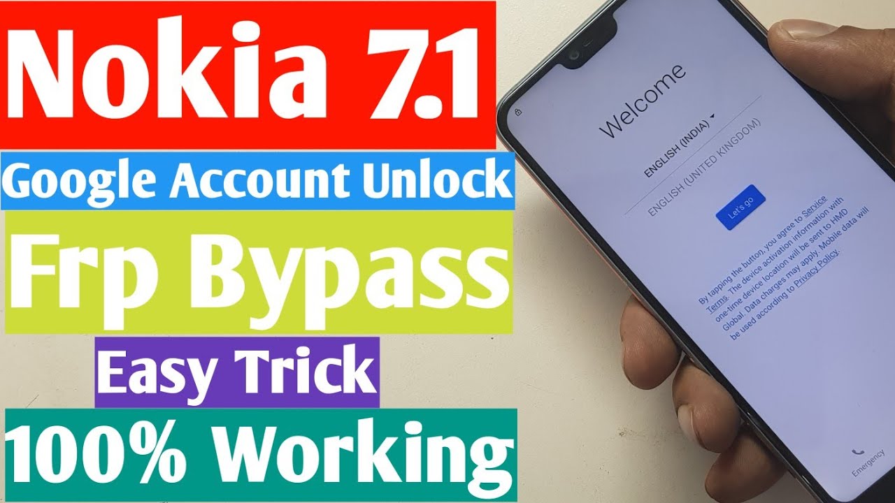 Nokia 7.1/ Google Account Unlock/ frp bypass/ easy trick/ 2021