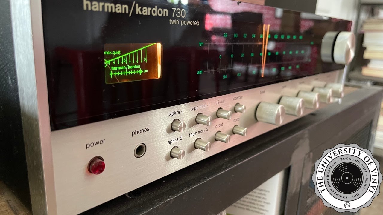 Говоря о винтажном Hi-Fi оборудовании: ресивер Harman Kardon 730 Twin Powered