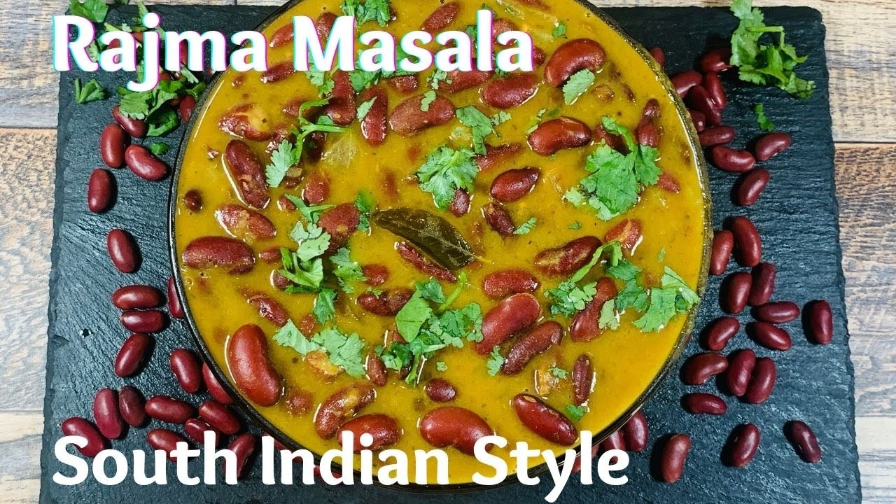 Rajma Masala (Red Kidney Beans) Curry recipe| Vegan & Vegetarian recipe | South Indian Rajma recipe|