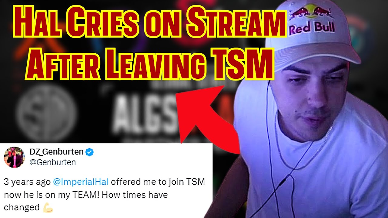 Imperialhal broke down Into TEARS on stream after leaving TSM and joins Darkzero | Apex Legends