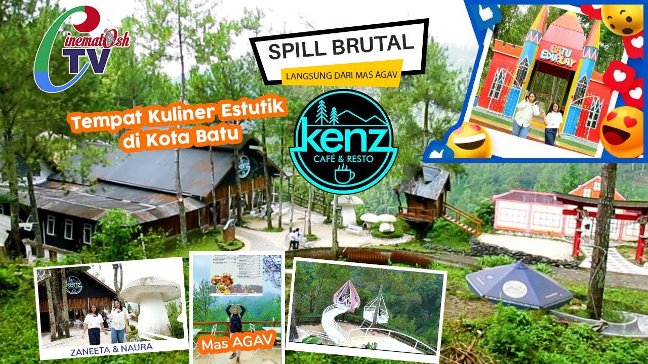 KENZ Cafe & Resto Kota Batu Jatim | Cafe Estutik di Atas Pegunungan