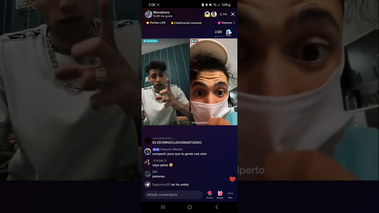 Morodeoro se cabrea en directo.🤣🤣
