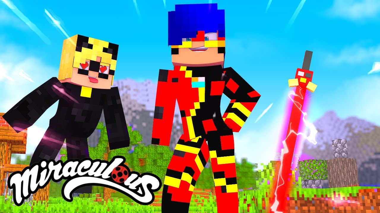 Minecraft: LADYBUG VIROU A DRAGON BUG (Ep.5) - MIRACULOUS AS AVENTURAS DA LADYBUG E DO CAT NOIR