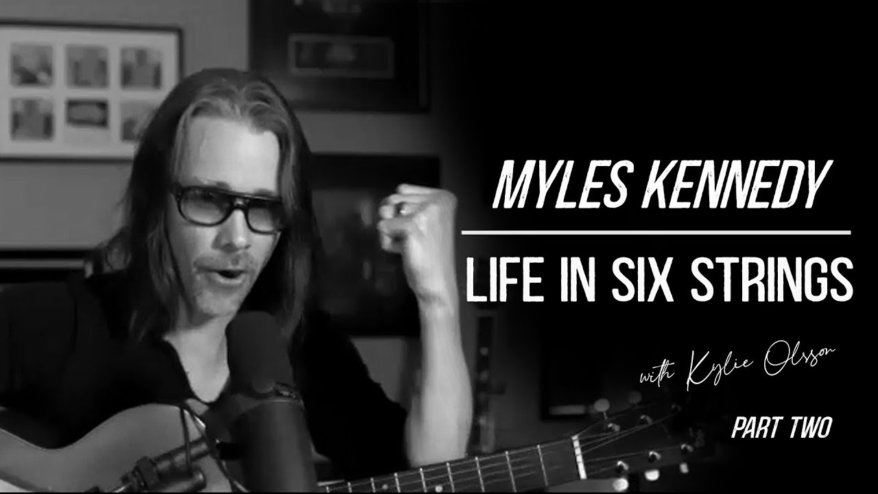 Part 2: Myles Kennedy teaches Kylie how to play the power chord, shows us his first guitar and more.