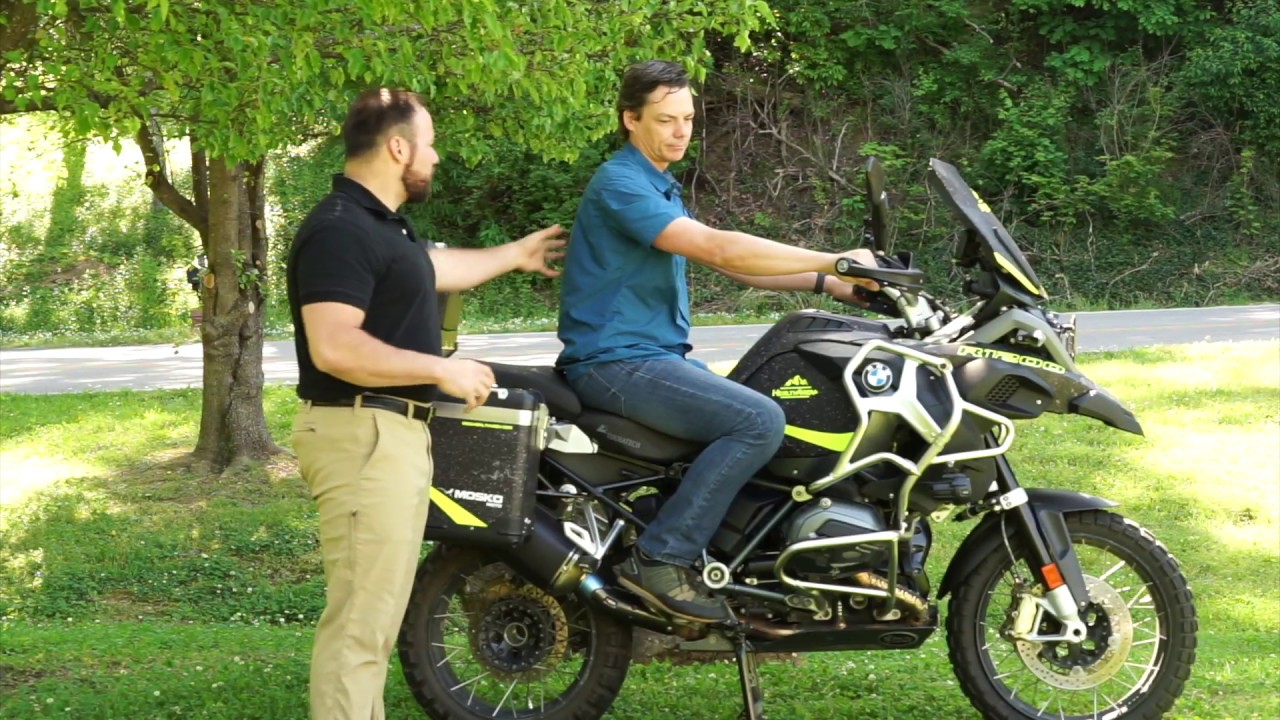 Learn how motorcycle posture & seat position makes huge difference in riding comfort w/ Dr. Idrogo