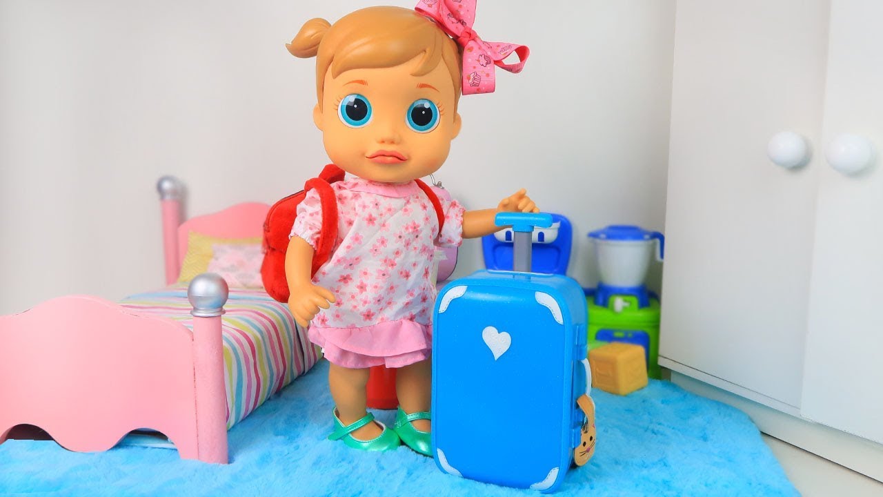 BABY WOW ANALU ARRUMANDO A MALA PARA FÉRIAS! - LillyToy TV
