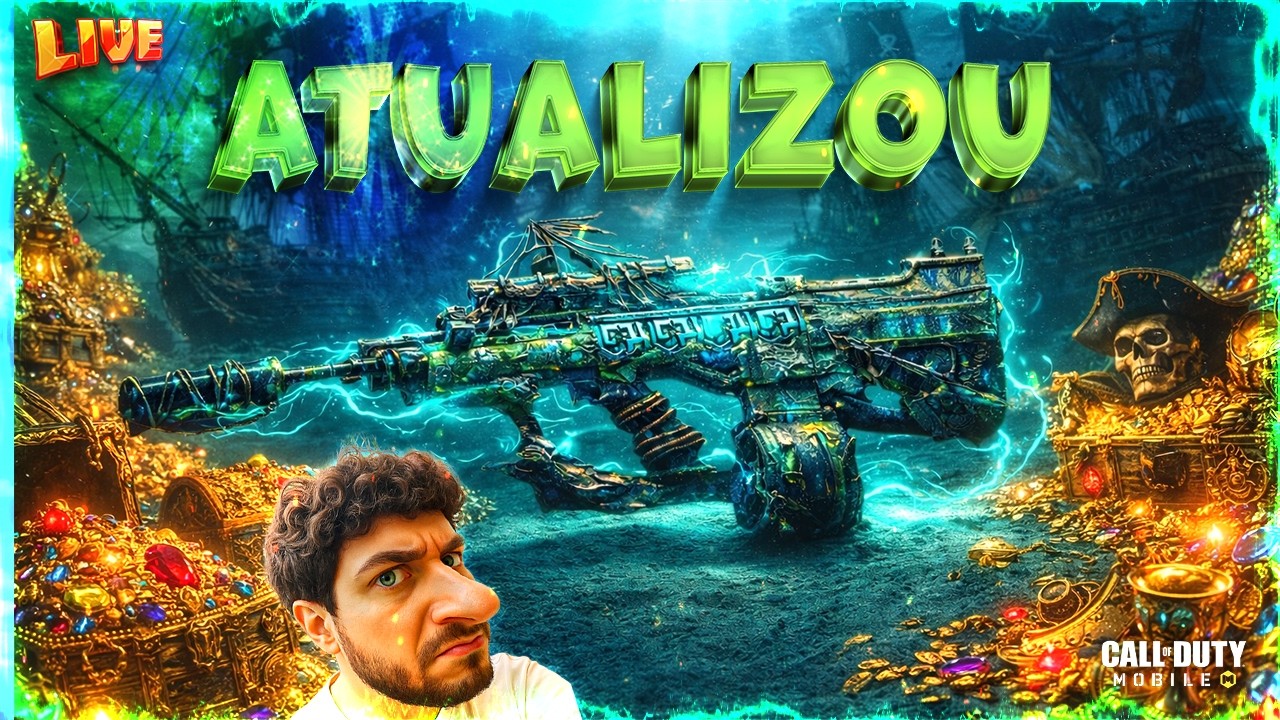 🔴 ATUALIZOU - USANDO AS MÍTICAS e LENDÁRIAS NOVAS - PEGANDO LENDÁRIO no CODM!