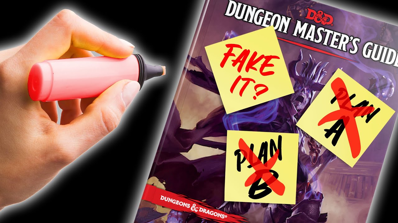 Подделка: советы по импровизации для D&D