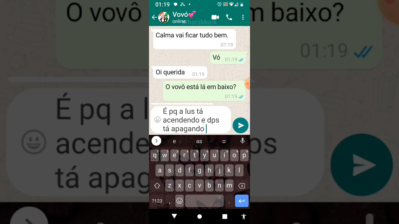 (O mistério do sítio) fake chat completo 🥰❤️