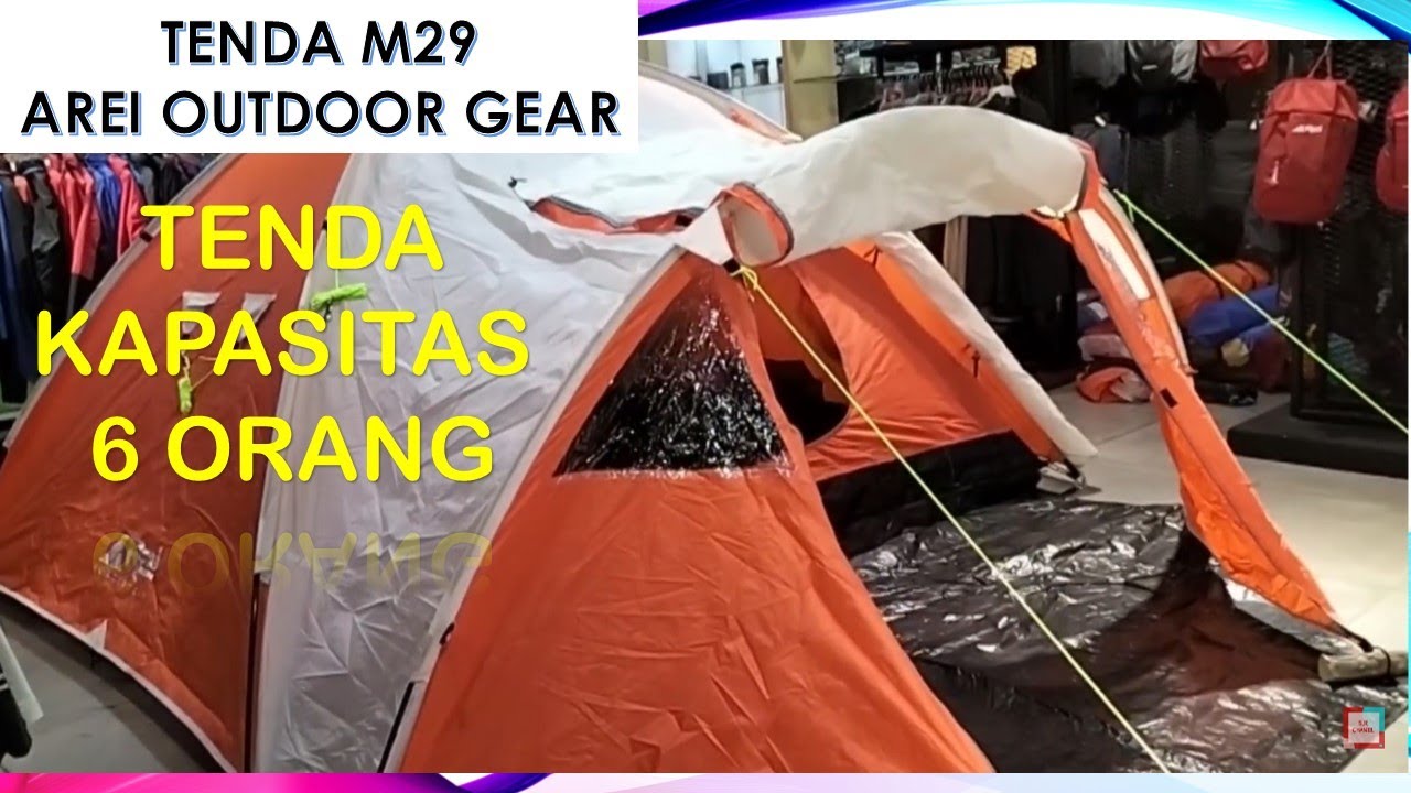 CARA PASANG TENDA SERIES M29 AREI OUTDOOR GEAR  #areioutdoorgear  #tenda #rei