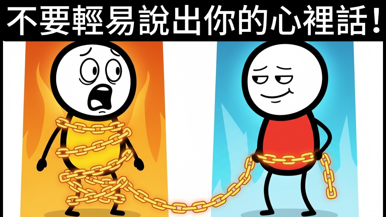 你的真心可能會變成未來的把柄 ,不要輕易說出你的心裡話！