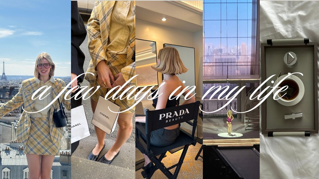 Paris with Chanel, Sabrina Carpenter concert with Prada Beauty, getting a bob… PINCH ME