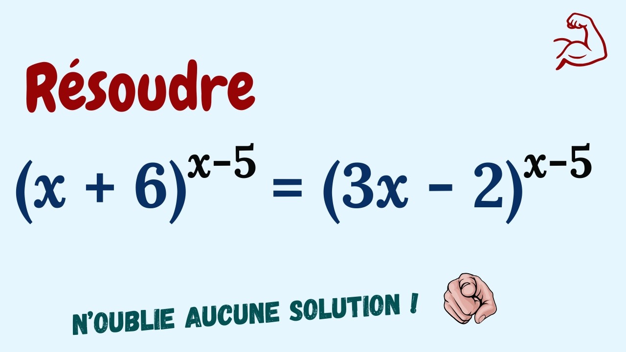 CHALLENGE ÉQUATION 💪 - Contrôle de rattrapage