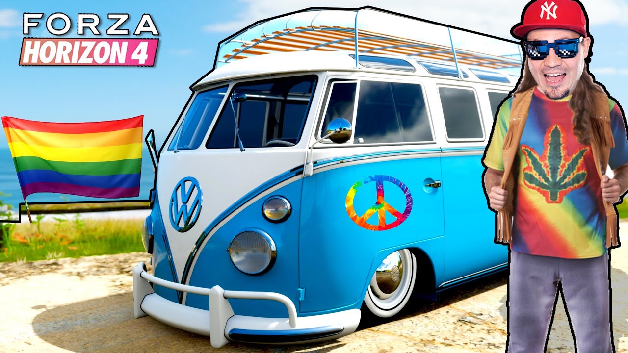 TEN VOLKSWAGEN DLA HIPPISÓW JEST MEGA SZYBKI! 🚗 Forza Horizon 4