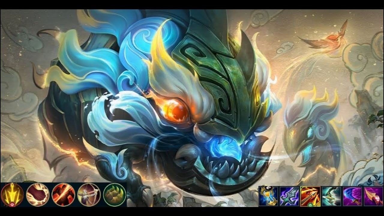 【激鬥峽谷Wild Rift】寇格魔Kog'Maw-大嘴狂噴19顆頭！爆炸輸出！