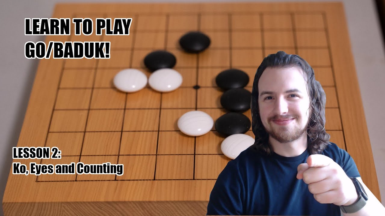 Ko, Eyes and Counting Made Simple! - Learn to Play Go/Baduk Lesson 2