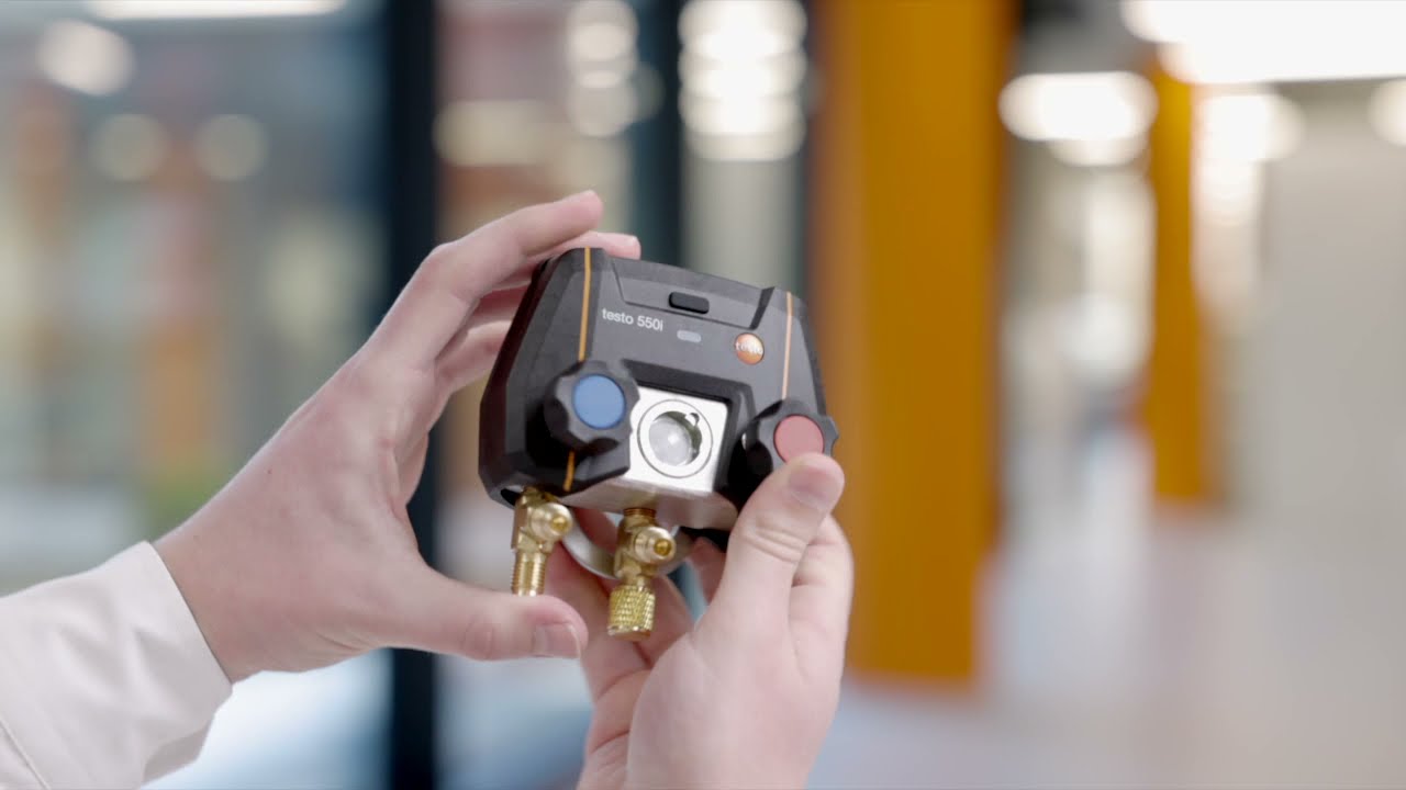 Testo 550i Digital Manifolds | Compact Digital Manifold | App Controlled Manifold