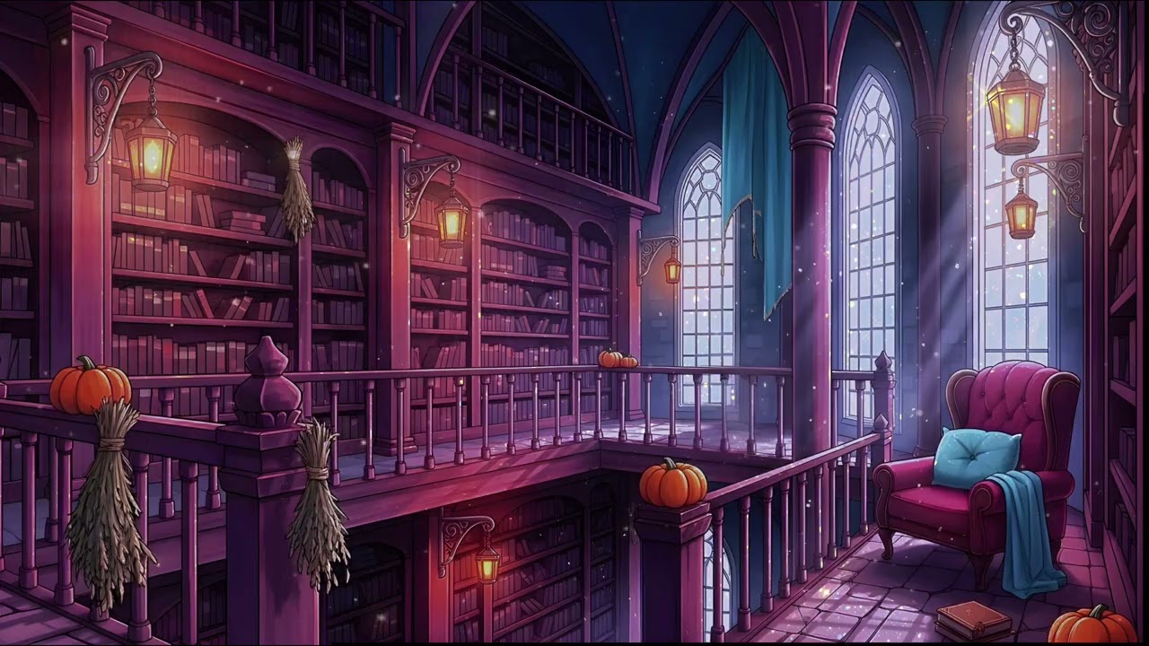 Cozy Castle Library 📚&nbsp;Fantasy Lofi ✨&nbsp;Cozy Lofi Reading and Study Music