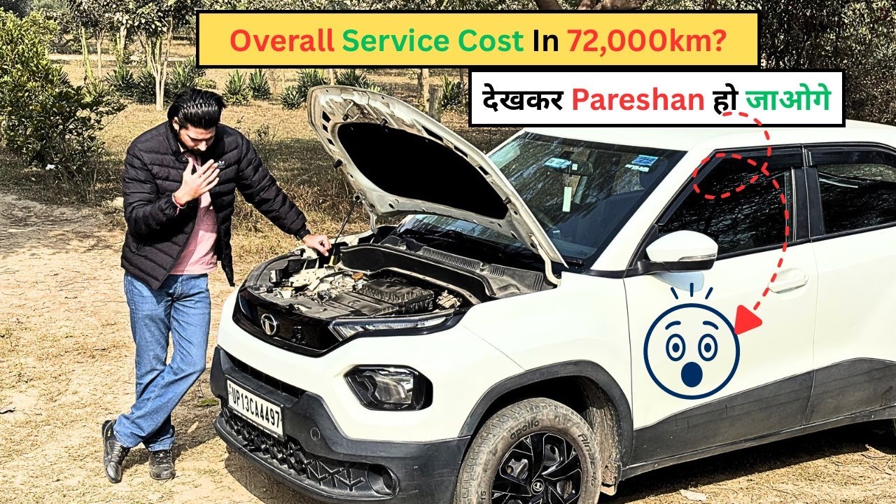 Tata Punch 72,000 KM Ownership: 7 Services & Total Maintenance Cost Revealed😳