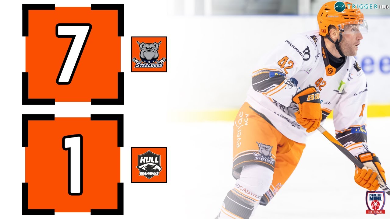 Sheffield Steeldogs vs Hull Seahawks | Goal Highlights