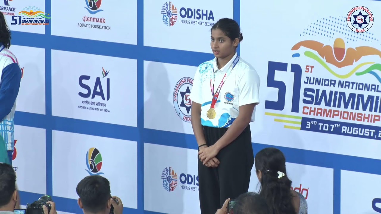 51st Junior National Aquatic Championships 2025  | Evening SESSION | AHMEDABAD GUJARAT