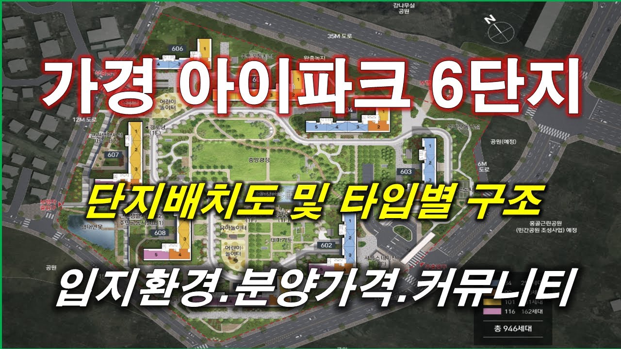 [배치도] 청주 가경 아이파크 6단지 단지배치도,입지환경,타입별구조,평면도,입체도,분양가격,공급규모,커뮤니티,청주 아파트,청주 분양권,청주 부동산