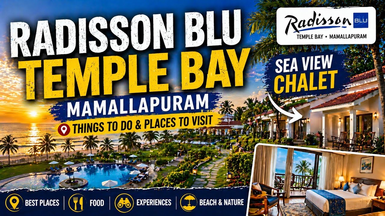 Radisson Blu Resort Temple Bay Mamallapuram | Sea View Chalet | Stay at a sea view room in Mahabs