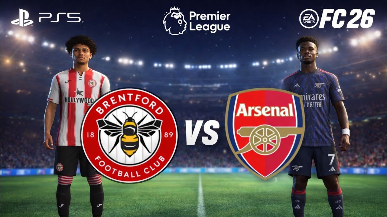 FC 26 - Arsenal Vs Brentford PREMIER LEAGUE 25/26 FULL MATCH | PS5 PRO [4K60]