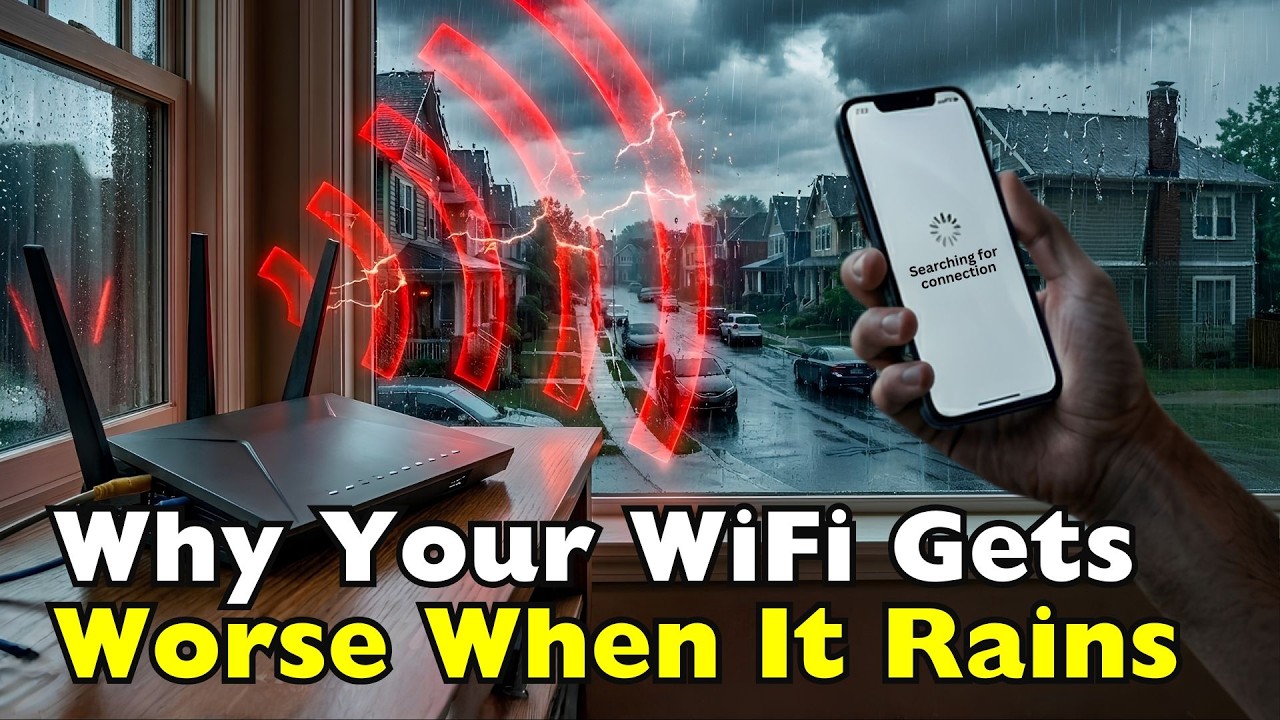 Действительно ли дождь замедляет работу Wi-Fi?
