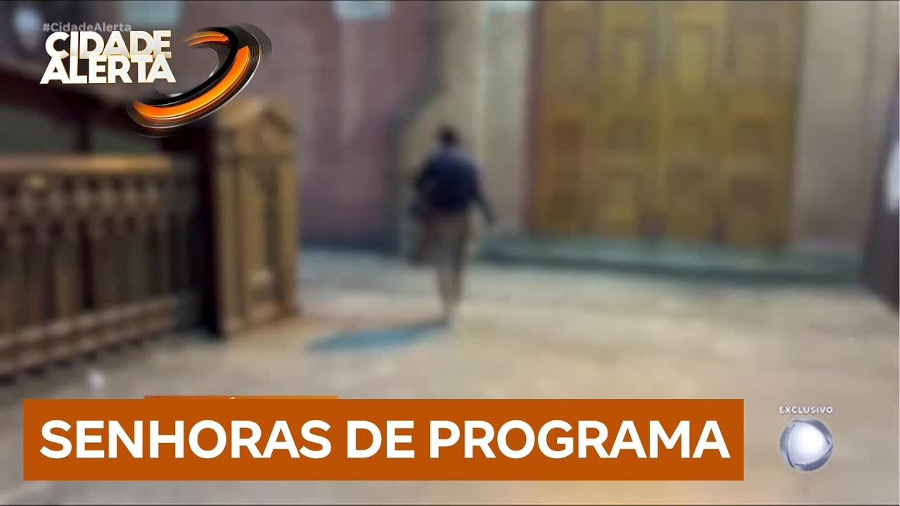 Cidade Alerta investiga o submundo das idosas garotas de programa no centro de São Paulo