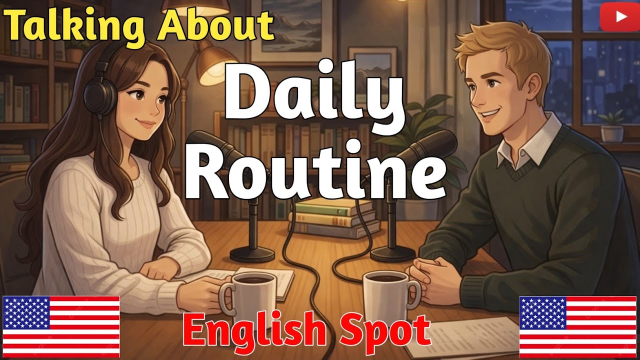 How to Talk About Your Daily Routine & Habits in English #learnenglish #speakenglish #dailyroutine  