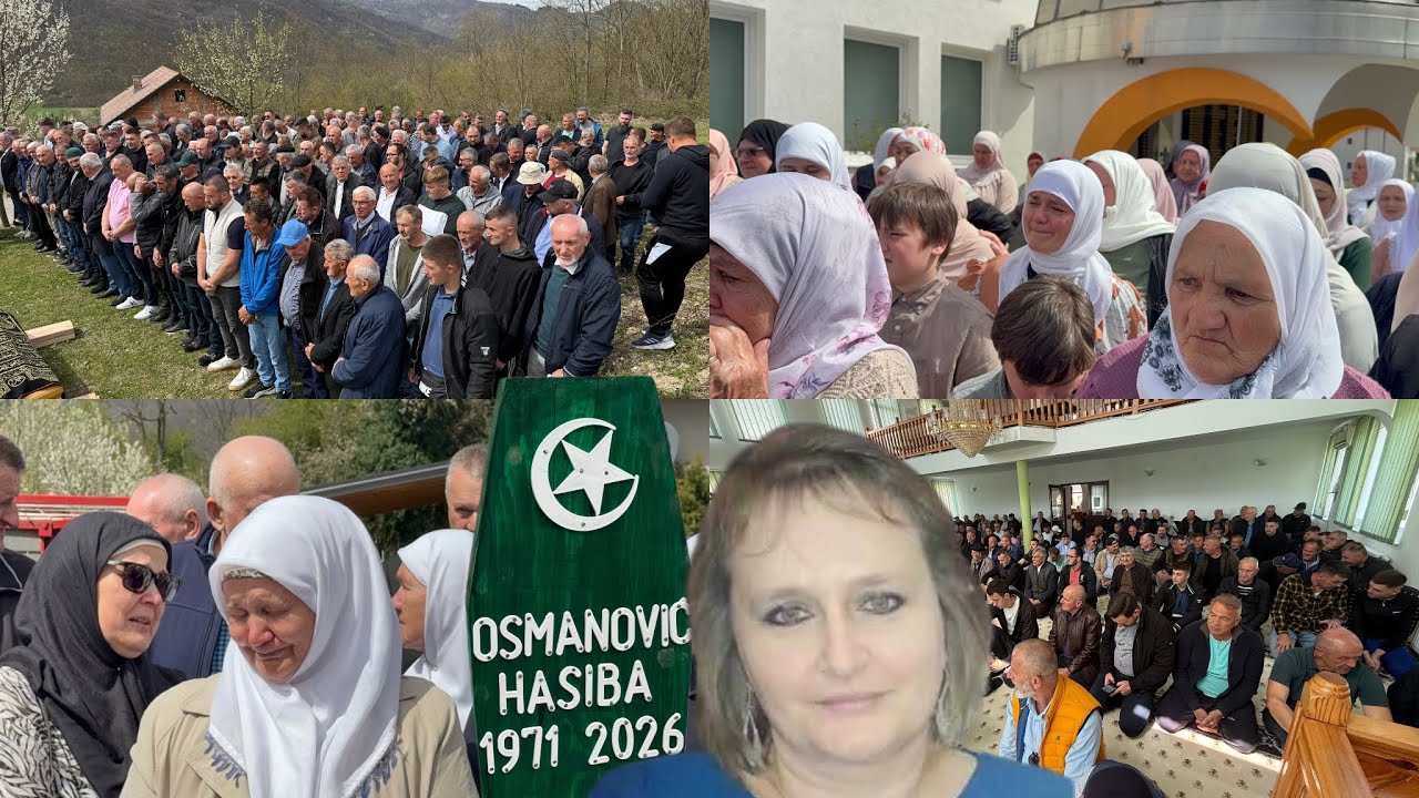 Tuga do NEBA, klanjana dženaza Hasibi / Oti&scaron;la je iznenada i prerano, pamtićemo je po njenoj dobroti