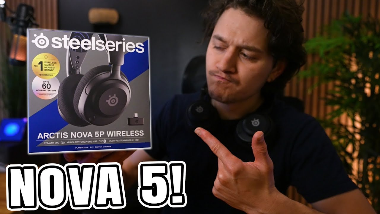 NEW SteelSeries Arctis Nova 5P Unboxing & Setup!