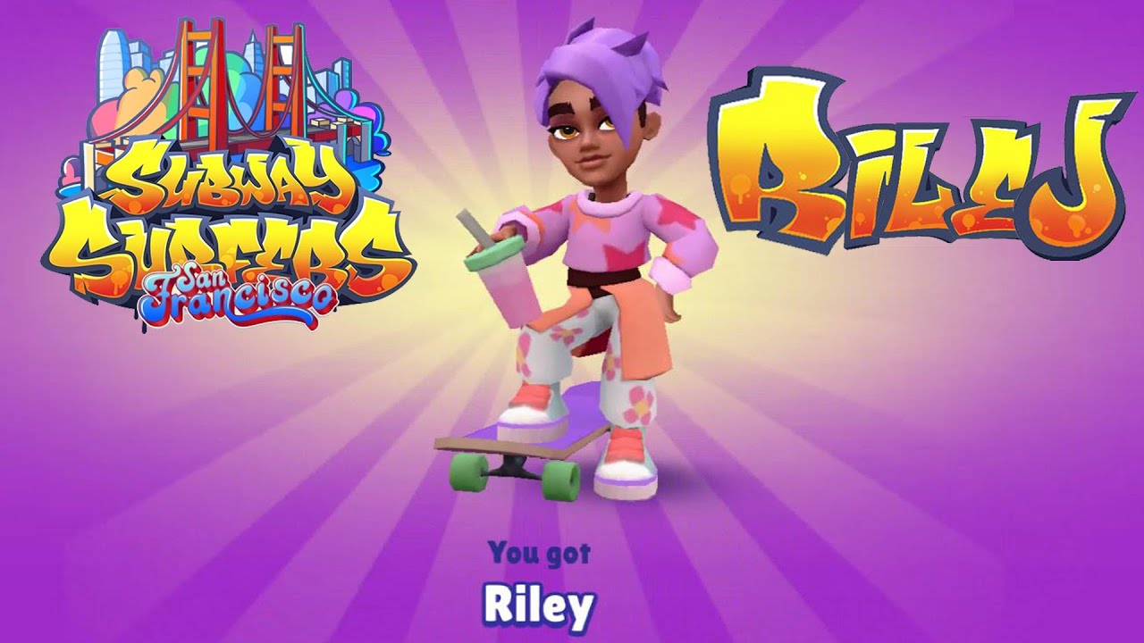 Compilation Unlock Riley San Francisco Surfer / Season Challenge Subway Surfers San Francisco 2024