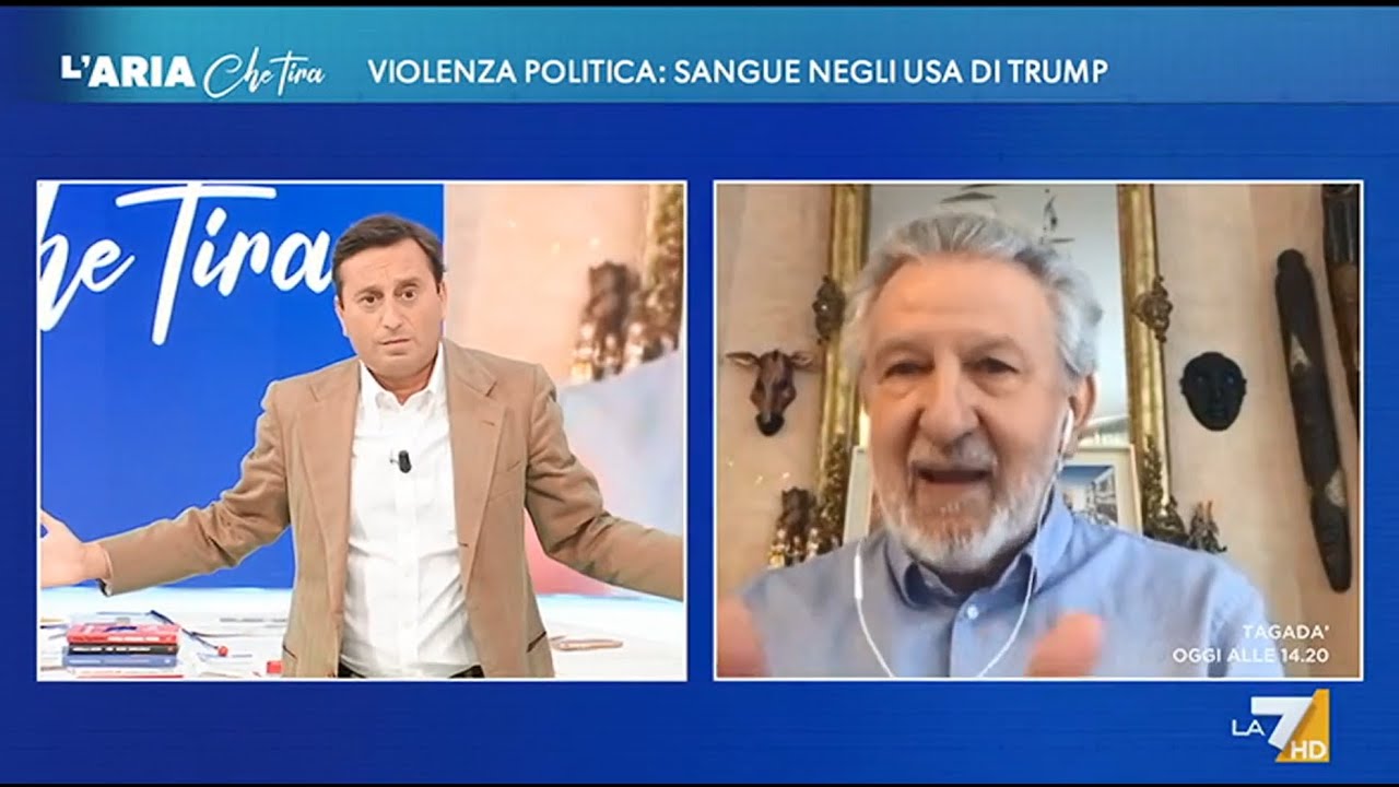 Odifreddi da Parenzo: rissa sull'odio che chiama l'odio (l'attentato a Kirk)
