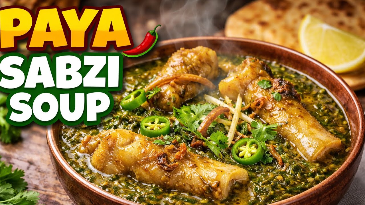 Garam Garam Paya Sabzi Soup | Immunity Booster Recipe