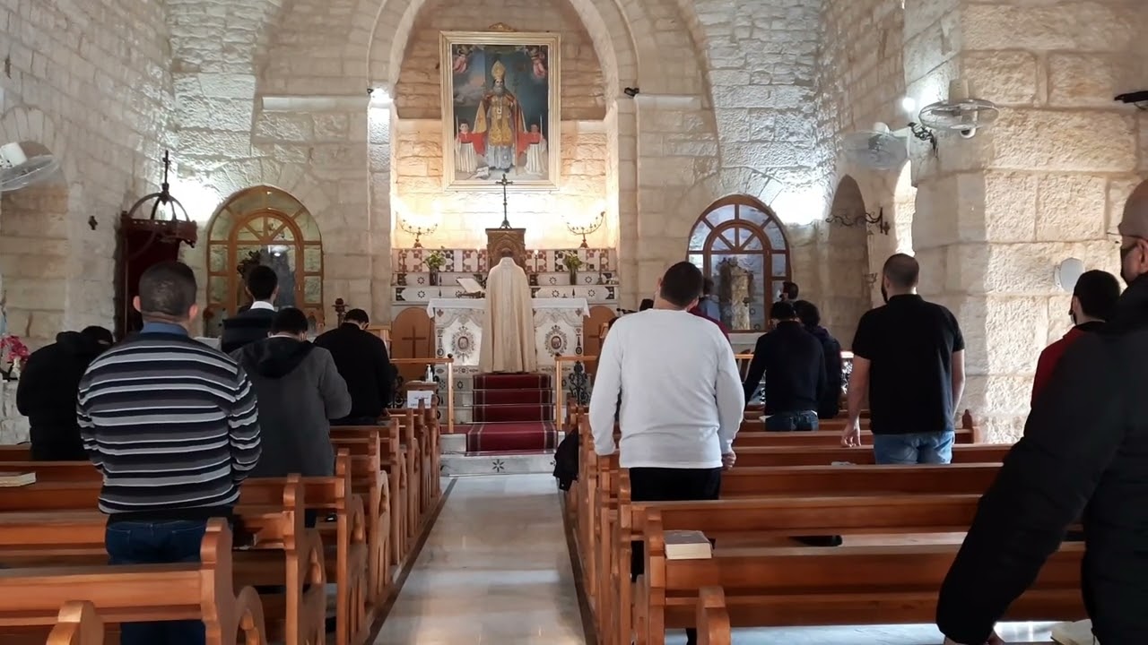 The maronite words of consecration. كلام التقديس حسب طقس الكنيسة السريانية المارونية