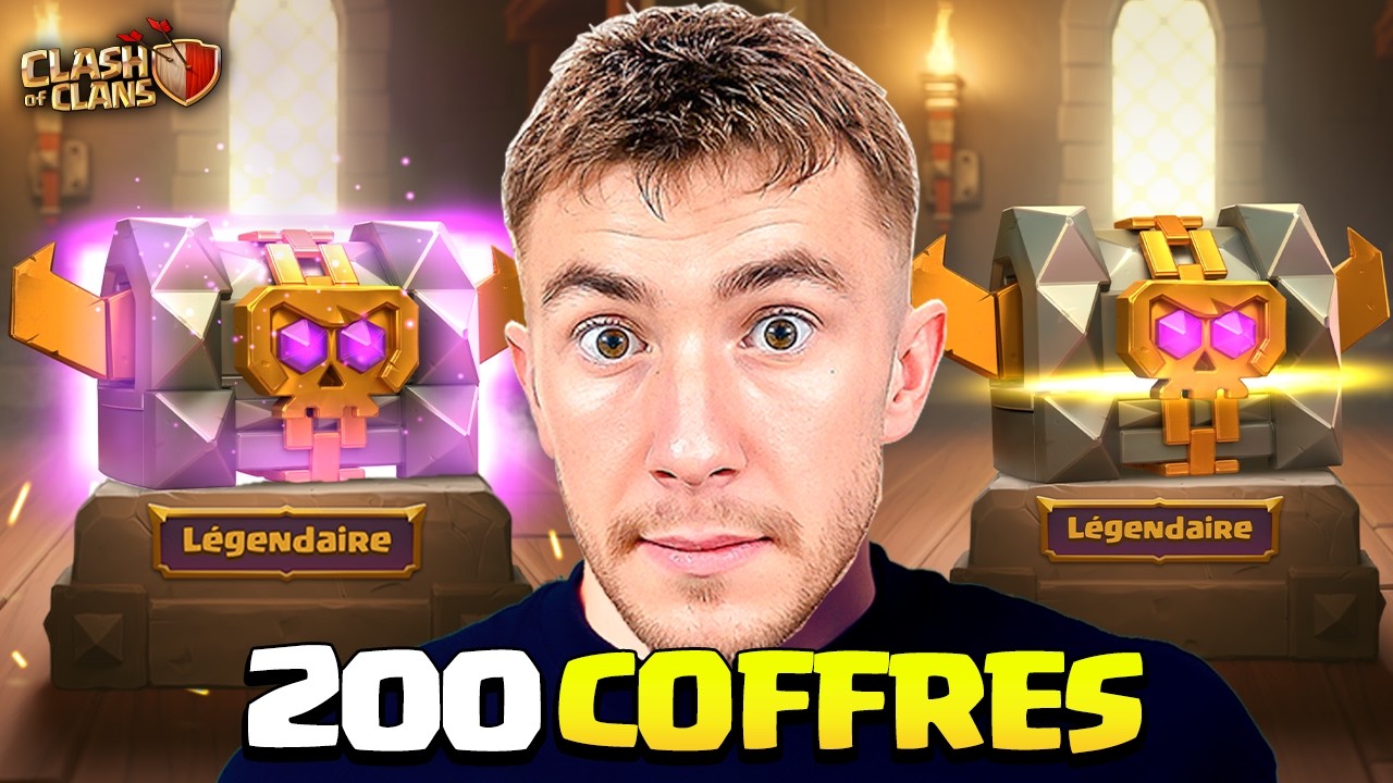 J'Ouvre 200 Coffres Mystères (et j'ai eu Tellement de Chance)